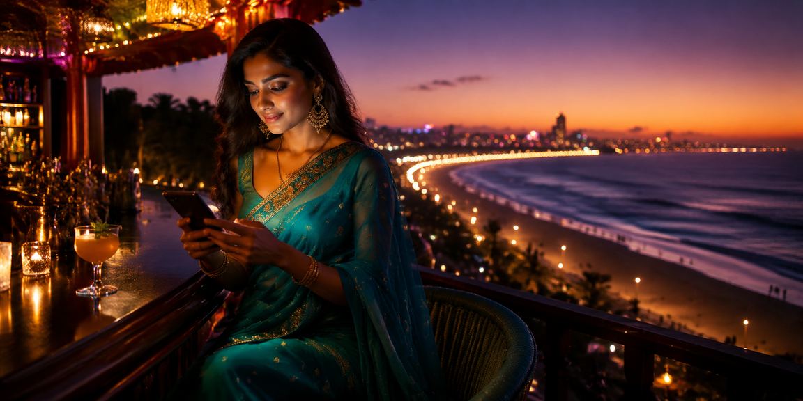 Marina Beach Chennai with lottery tickets concept