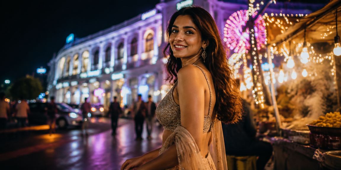 Entertainment and casino scene at Connaught Place Delhi